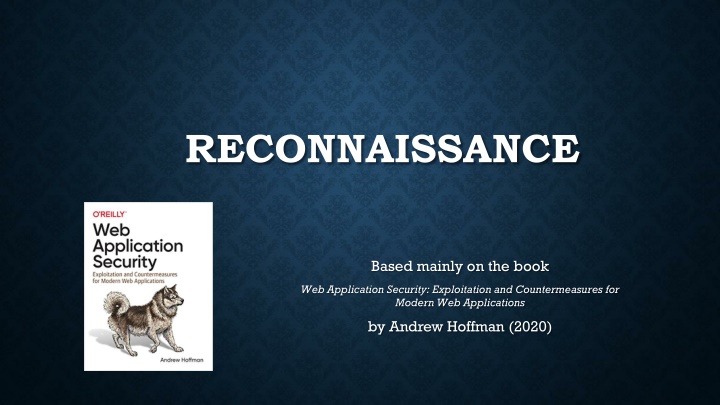 RECONNAISSANCE