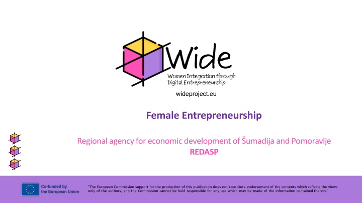 Female Entrepreneurship: Motives and Characteristics of Entrepreneurs