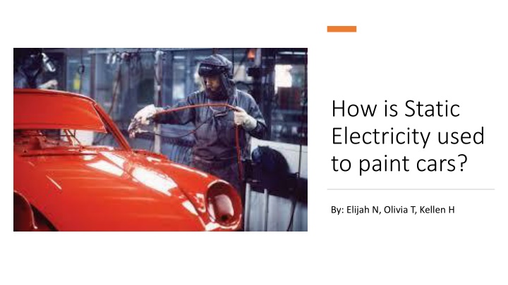 How Static Electricity Revolutionizes Car Painting Process