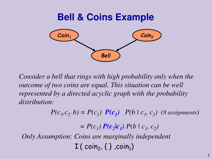 Bell & Coins Example
