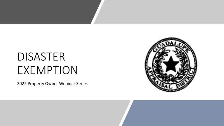 Temporary Disaster Exemption for Property Owners: How to Apply and Qualify