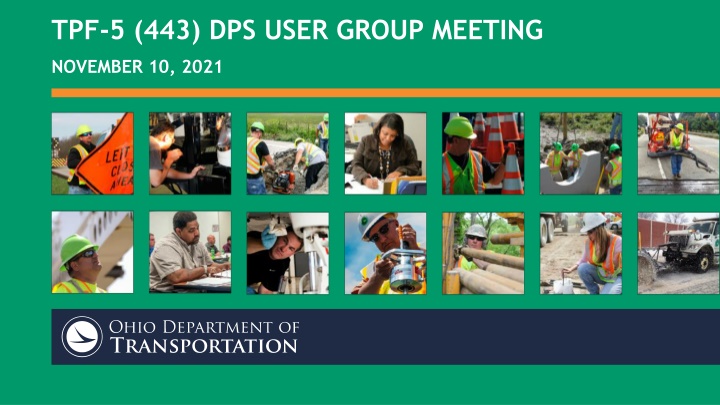 TPF-5 (443) DPS User Group Meeting Updates