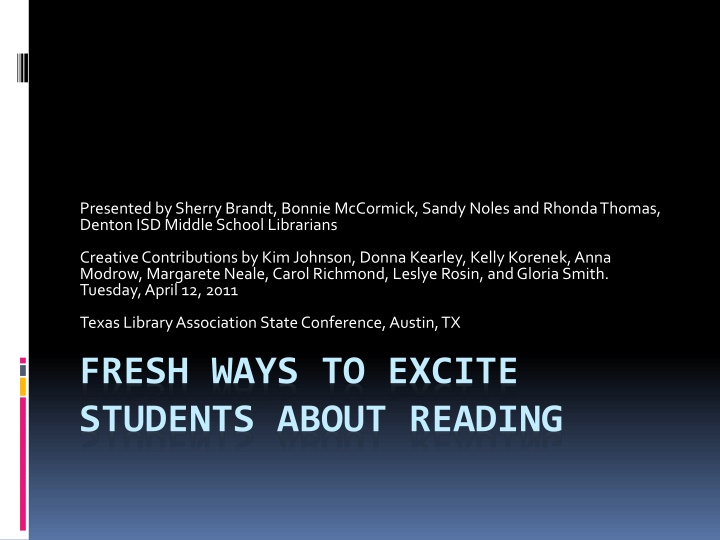 Excite Students About Reading: Creative Book Promotion Strategies
