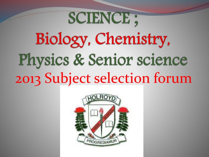 Biology: Interactions within Organisms and Environment