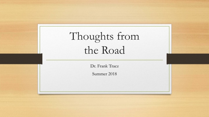 Thoughts and Musings on Life and Hope