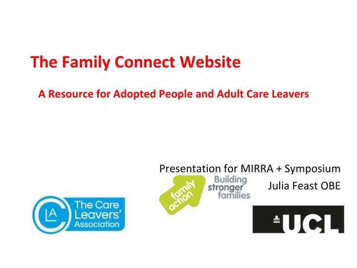 The Family Connect Website