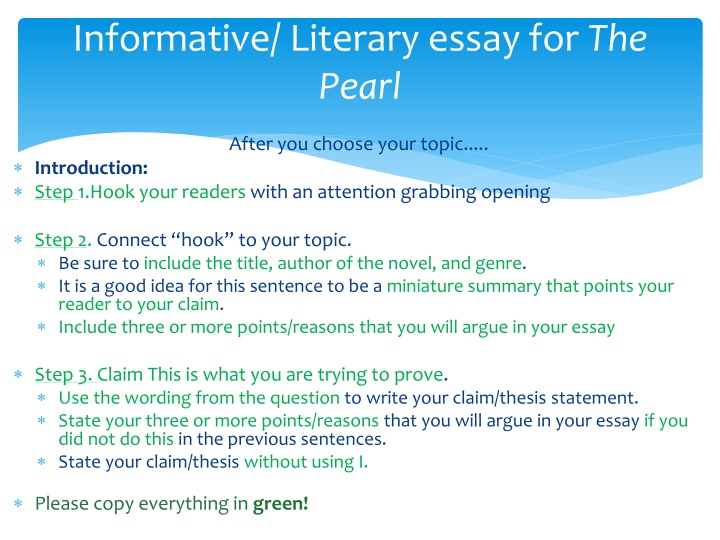 Decisions and Consequences in The Pearl