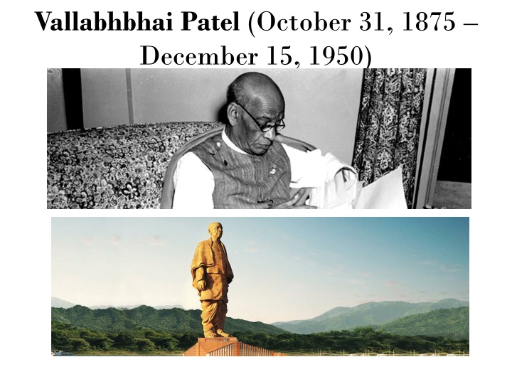 Vallabhbhai Patel - The Iron Man of India