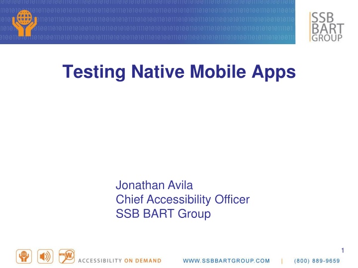 Accessibility Testing in Mobile Apps: Applicable Standards and Testing Approaches