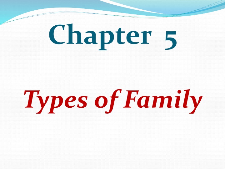 Types of Family and Financial Impact of Premature Death