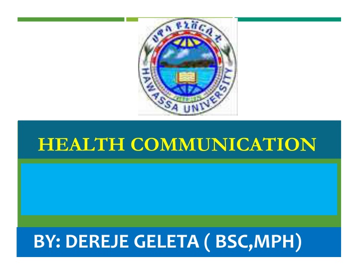 Health Communication Essentials