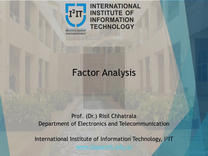 Factor Analysis