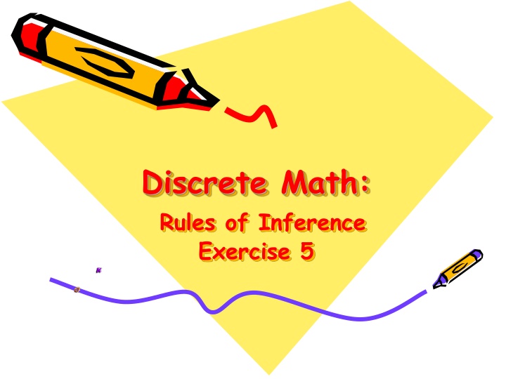 Discrete Math: Rules of Inference Exercise 5