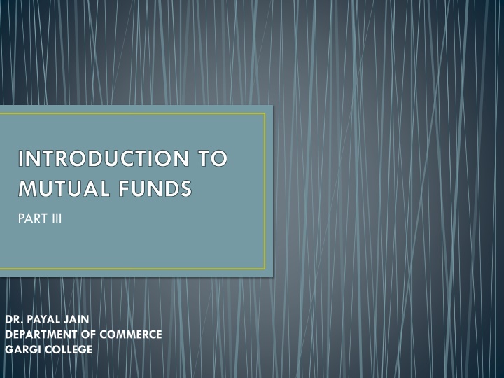 Mutual Funds: NAV, Expenses, and More
