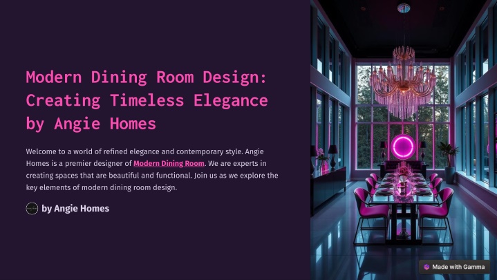 modern dining room design creating timeless n.w