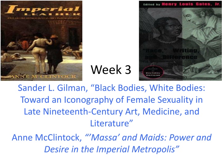 Representation and Ideology of Black Female Sexuality