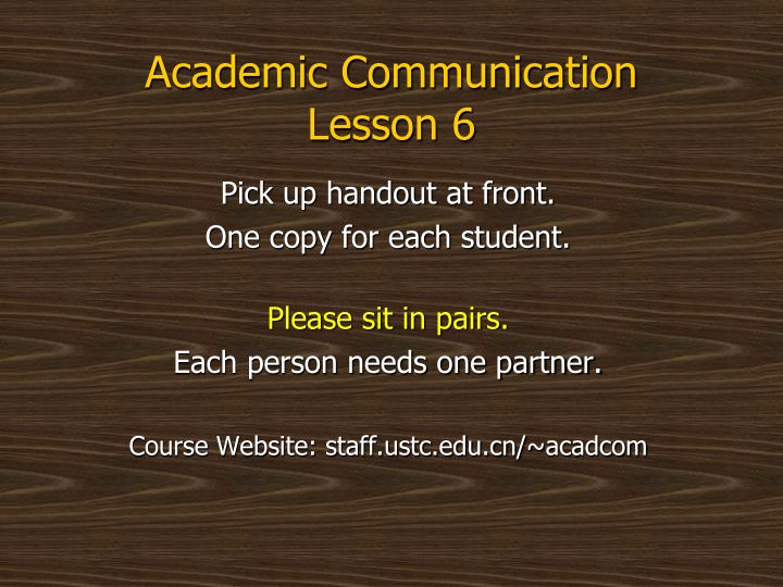 Effective Communication Strategies for Academic Presentations