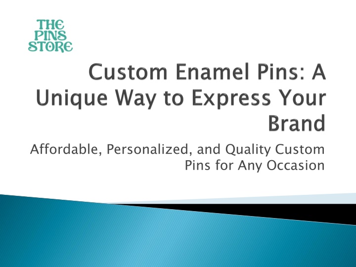 Custom Enamel Pins: A Unique Way to Express Your Brand