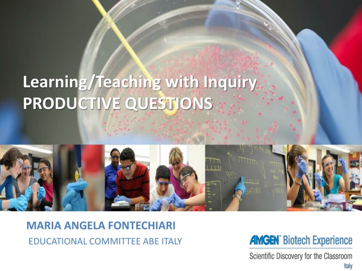 Productive Questions in Inquiry Learning