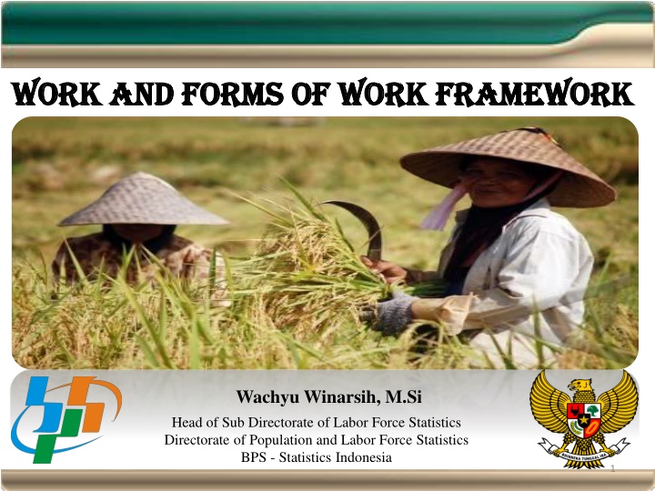 New Statistical Definition of Work and Forms in BPS - Statistics Indonesia