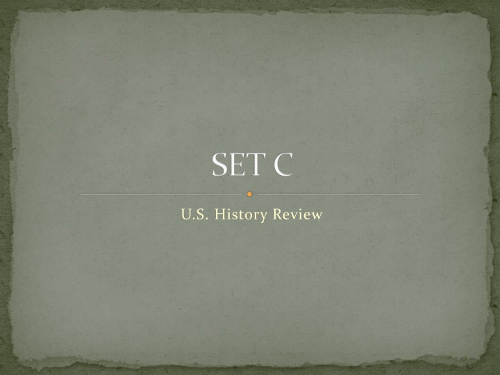 U.S. History Constitutional Convention & Monroe Doctrine