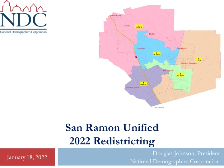 San Ramon Unified 2022 Redistricting Analysis