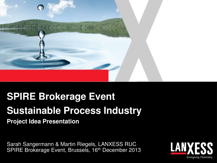 Sustainable Process Improvement Project at LANXESS RUC-Site
