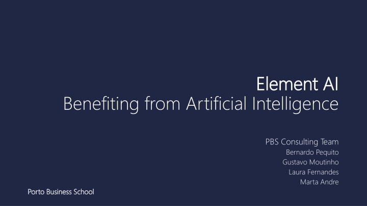 Benefiting from Artificial Intelligence