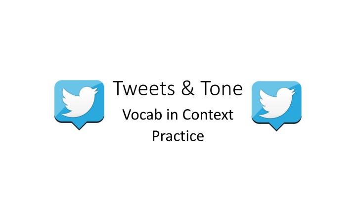 Tweets & Tone