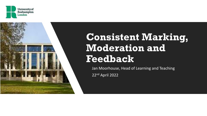 Consistent Marketing, Moderation and Feedback