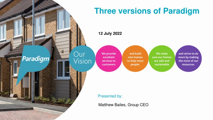Overview of Paradigm Future Versions