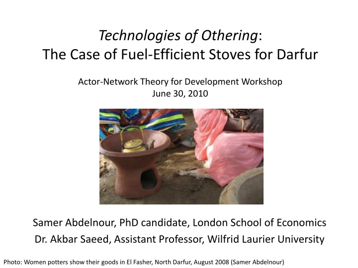 Technologies of Othering
