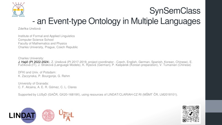 SynSemClass  - an Event-type Ontology in Multiple Languages