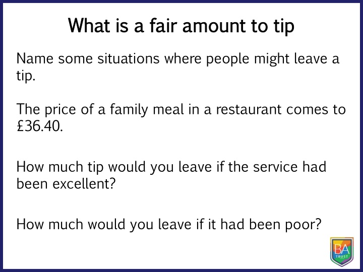Fair Tipping Practices and Recommendations