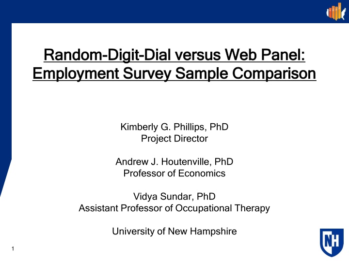 Comparison of Random-Digit Dialing vs. Web Panel in Employment Survey Samples