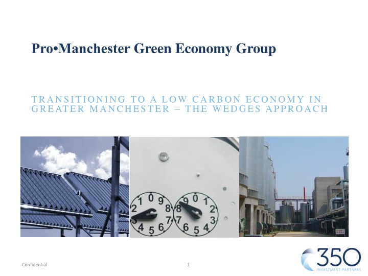 Stabilisation Wedges for Climate Change