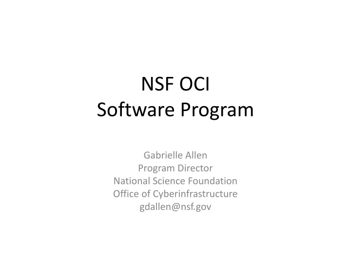 Software Program