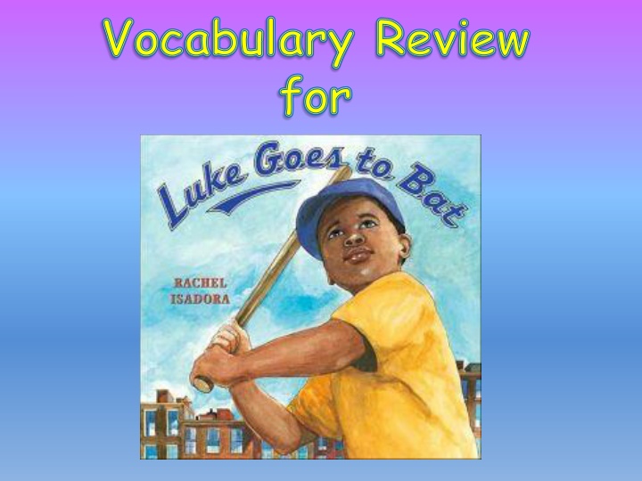 Fun Vocabulary Review Exercises