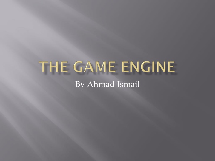 Evolution of Video Game Engines