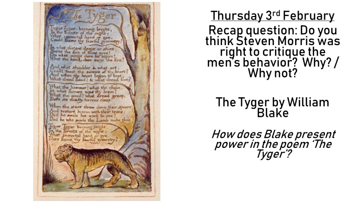 Analyzing Power in Blake's 