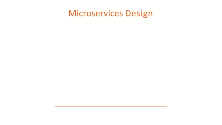 Microservices Design