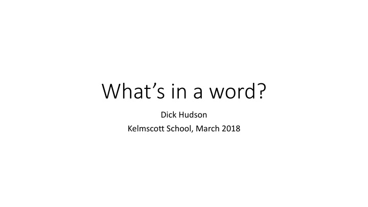 In Depth Analysis of Lexicons in School Setting