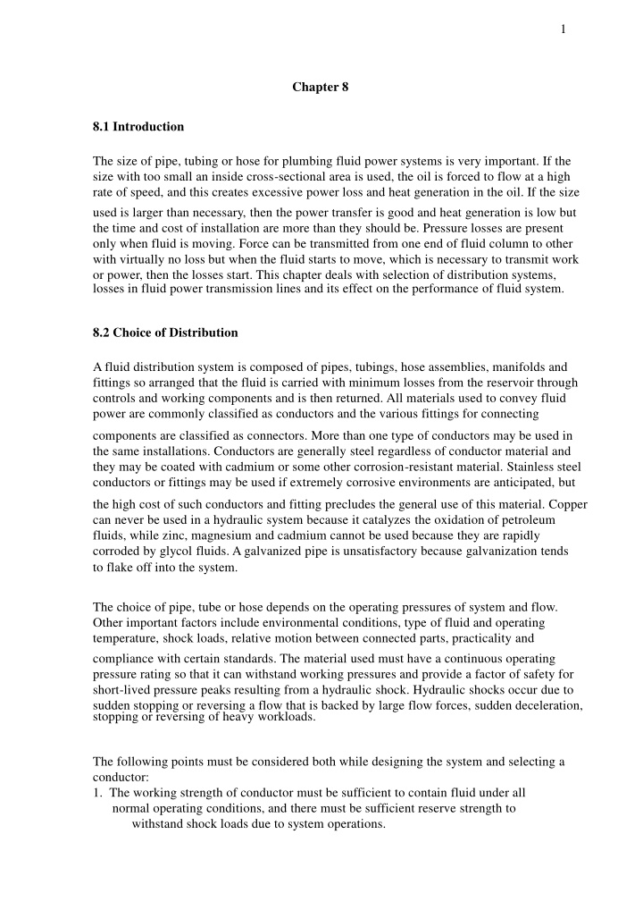 Importance of Proper Conductor Size in Fluid Power Systems