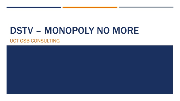 DSTV Monopoly No More: Shifting Landscape of Pay TV in South Africa