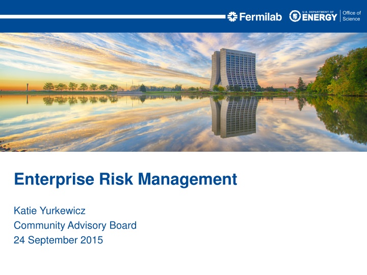 Enterprise Risk Management