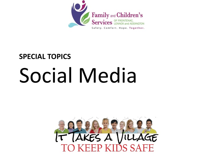 Social Media Safety Information and Support