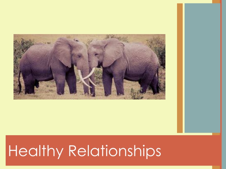 Healthy Relationships