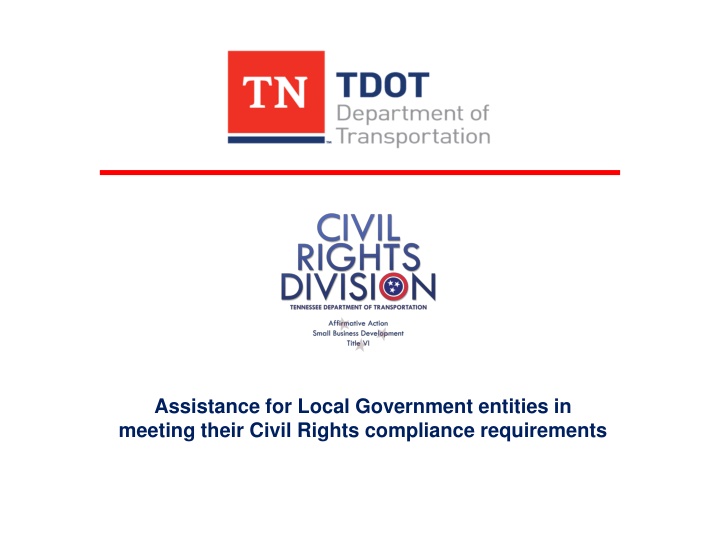 Assistance for Local Government Entities in Meeting Civil Rights Compliance
