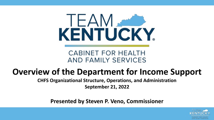 Overview of the Department for Income Support