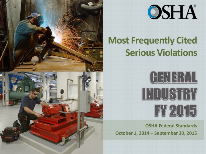 Most Frequently Cited Serious Violations